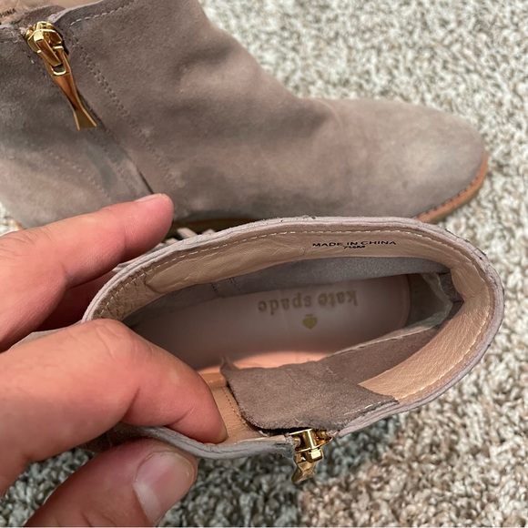 KATE SPADE NEW YORK
Suede Tassel Accents Boots - Picture 2 of 9